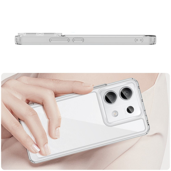 Pouzdro pro Xiaomi Redmi Note 13 Pro 5G, Fusion Hybrid, průhledné