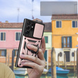 Pouzdro pro Samsung Galaxy S23 Ultra, CamShield Slide, růžové rose gold