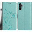 Klopové pouzdro pro Samsung Galaxy A14 4G/5G, Mandala Flower, zelené
