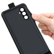 Klopové pouzdro pro Samsung Galaxy M34, Flip, černé