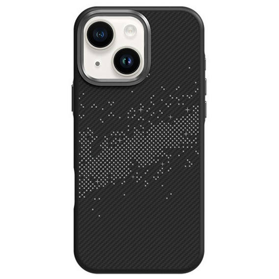 Pouzdro pro iPhone 14 / iPhone 13, Milky Way, šedé