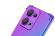 Pouzdro pro Oppo Reno 13, Gradient Dropproof, Fialová / modrá