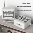 Retro silikonové kazetové pouzdro pro Apple AirPods Pro 3