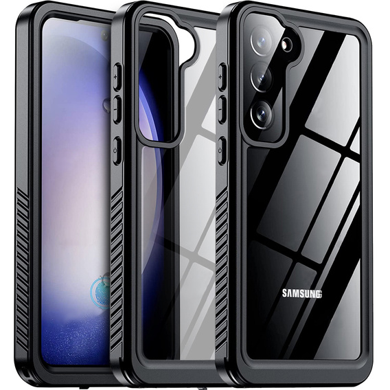 Vodotěsné pouzdro IP68 pro Samsung Galaxy S23 Plus, černé