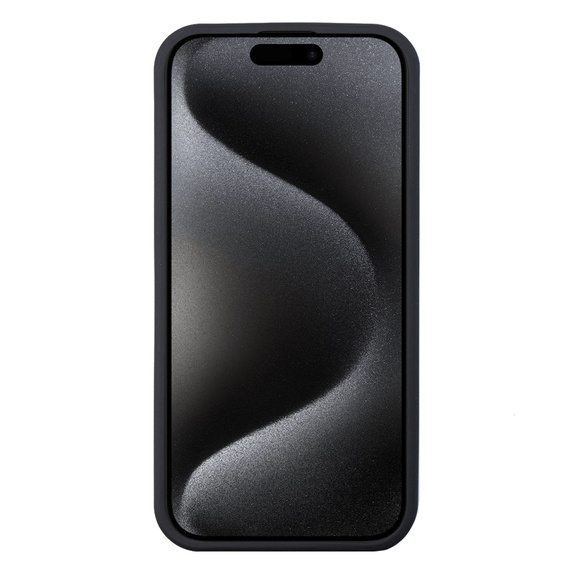 Pouzdro pro iPhone 15 Pro Max, Aramid Fiber Cover, černé