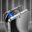 Pouzdro pro Xiaomi 15 Ultra, Frame Case, stříbrné