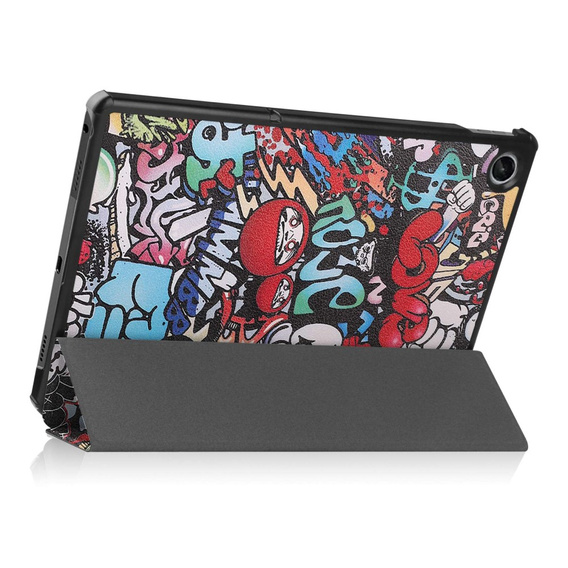 Pouzdro pro Lenovo Tab M10 Plus 10.6 Gen 3 TB-125F TB-128F, Smartcase, graffiti