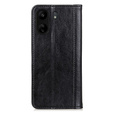 Pouzdro pro Xiaomi Redmi 13C / Poco C65, Wallet Litchi Leather, černé