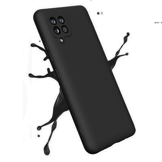 Pouzdro pro Samsung Galaxy A22 / M22 4G / LTE, Silicone Lite, černé