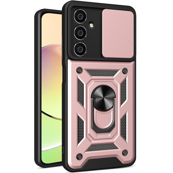 Pouzdro pro Samsung Galaxy A05s, CamShield Slide, růžové