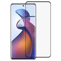 3D tvrzené sklo pro Motorola Edge 30 Fusion, černé