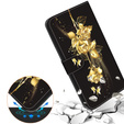 Klopové pouzdro pro Infinix Hot 40i, Wallet, Butterfly rose