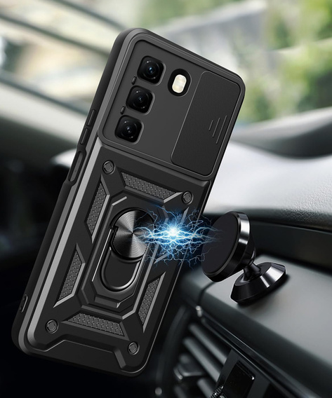 Pouzdro pro Infinix Hot 50 Pro+ 4G, CamShield Slide, černé