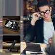 Pouzdro CASEME pro Samsung Galaxy M33 5G, Leather Wallet Case, černé