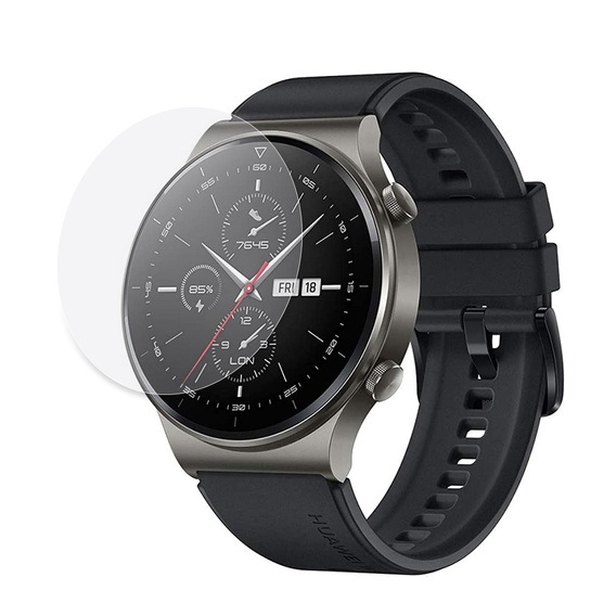 3x ERBORD Hydrogelová fólie pro Huawei Watch GT 2 Pro