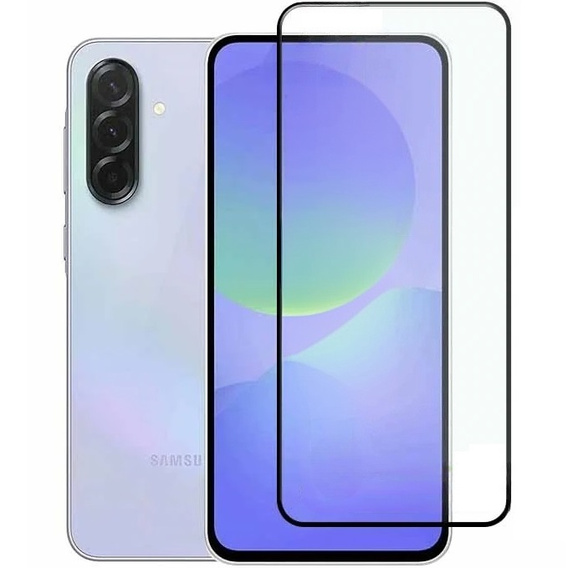 3D tvrzené sklo pro Samsung Galaxy A36, černý rámeček