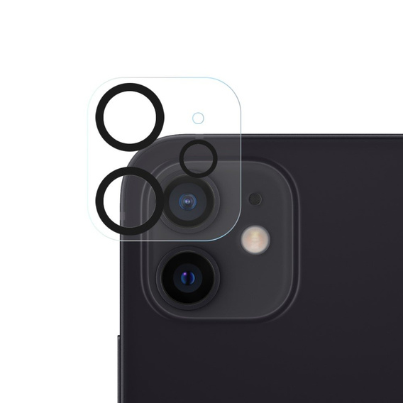 Tvrzené sklo na fotoaparát pro iPhone 12, průhledné