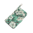 Klopové pouzdro pro Samsung Galaxy A14 4G/5G, Wallet, Flowers, bílé