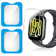 2x Tvrzené sklo s montážním rámečkem ERBORD pro Xiaomi Redmi Watch 5 Active