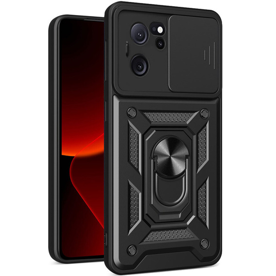 Pouzdro pro Xiaomi 13T / 13T Pro, CamShield Slide, černé