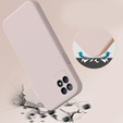 Pouzdro pro Realme 8i, Silicone Lite, růžové