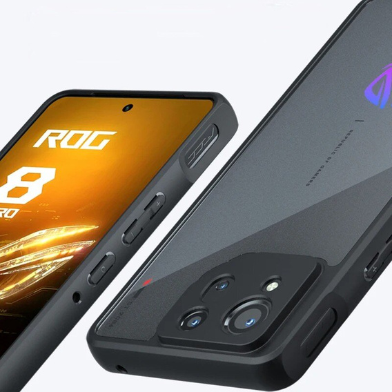 Pouzdro pro ASUS ROG Phone 8 Pro, Fusion Hybrid, s ochranou fotoaparátu, matný / černý