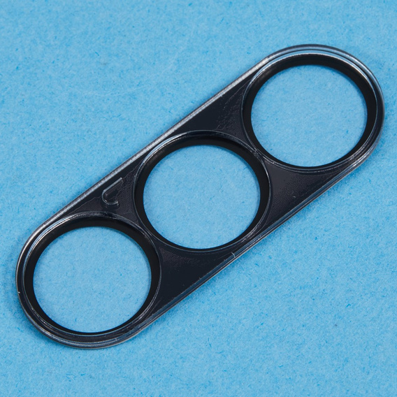 Tvrzené sklo na fotoaparát pro Samsung Galaxy Z Fold6 5G, černé