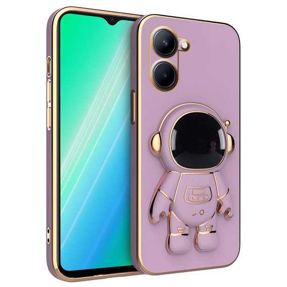 Pouzdro pro Realme C33, Astronaut, fialové