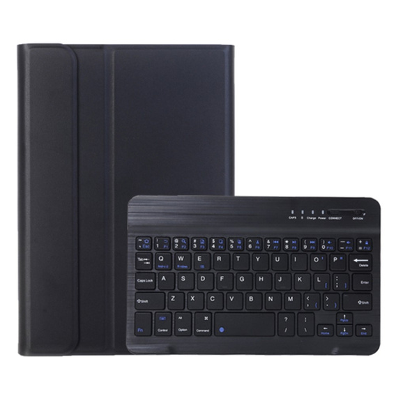 Pouzdro + klávesnice Samsung Galaxy Tab A9, Leather Pen Slot, černé