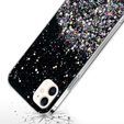 Pouzdro pro iPhone 11, Glittery, černé