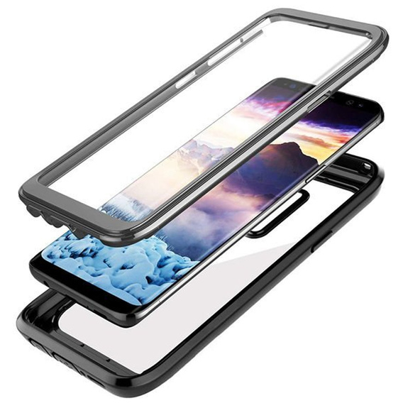 Pouzdro pro Samsung Galaxy S9+ Plus, Shockproof, s fólií, modré