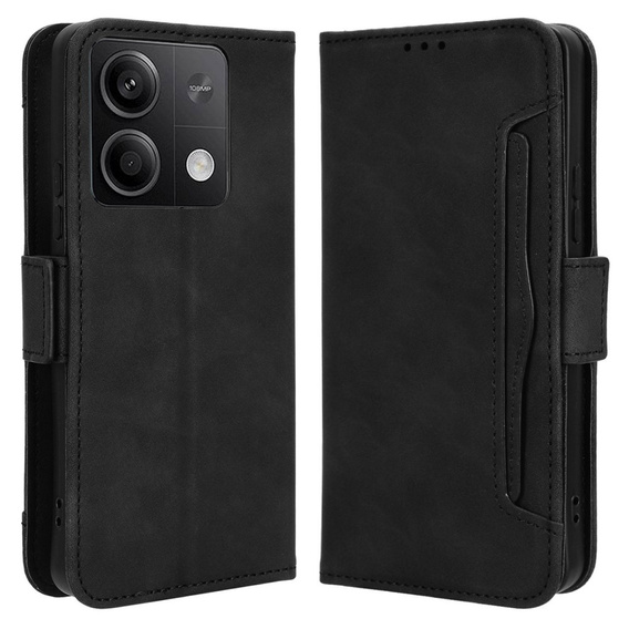 Klopové pouzdro pro Xiaomi Redmi Note 13 5G, Card Slot, černé