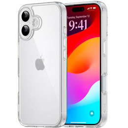 Pouzdro pro iPhone 17, s krytem fotoaparátu, průhledné