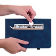 Pouzdro pro Lenovo Tab P11 Pro Gen 2Wallet Pen Slot, modré
