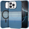 Pouzdro iPhone 16 Pro, Frame Kickstand, pro MagSafe, Moon Blue