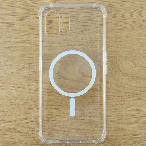 Pouzdro pro Nothing Phone 2, Fusion Hybrid, pro MagSafe, průhledné