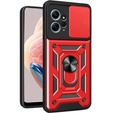 Pouzdro pro Xiaomi Redmi Note 12 4G, CamShield Slide, červené