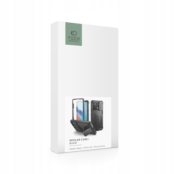 Pouzdro Tech-Protect Kevlar Cam+ pro Redmi Note 13 Pro 5G / POCO X6