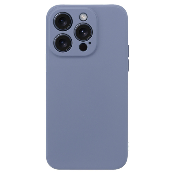 Pouzdro pro iPhone 15 Pro, Silicone Lite, levandulové