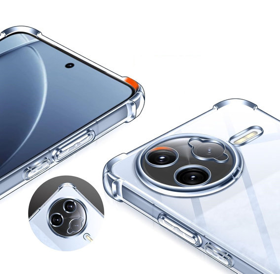 Pouzdro pro Xiaomi Poco F7 Ultra, Dropproof, průhledné