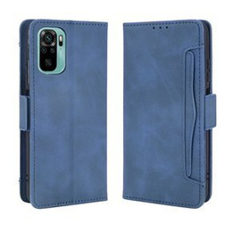 Klopové pouzdro pro Xiaomi Redmi Note 10/10S, Card Slot, modré
