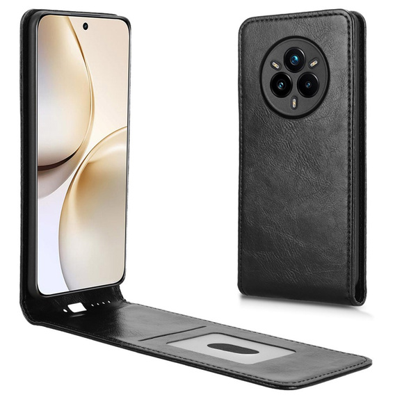Klopové pouzdro pro Realme 14 Pro 5G, Flip, černé