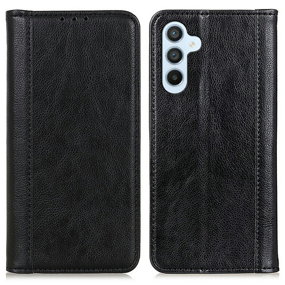 Pouzdro pro Samsung Galaxy A56, Wallet Litchi Leather, černé