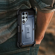 Pouzdro Supcase pro Samsung Galaxy S24 Ultra, Unicorn Beetle Pro, černé(2x rámeček)