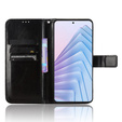Klopové pouzdro pro Xiaomi Redmi Note 14 4G, Crazy Horse Wallet, černé