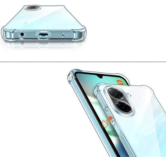 Pouzdro pro Xiaomi Redmi A5, Dropproof, průhledné