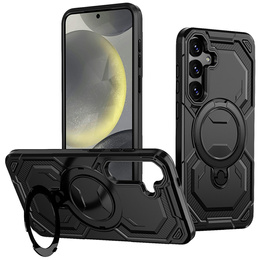 Magnetické pouzdro s podstavcem pro Samsung Galaxy A57 5G, černé