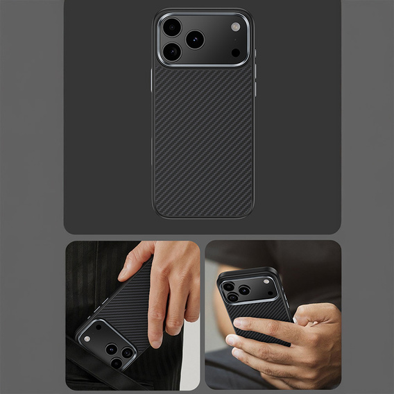 BENKS Kevlar Armor PRO Carbon Fiber 600D A069 pouzdro MagSafe pro iPhone 17 Pro