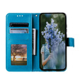 Klopové pouzdro pro Xiaomi Redmi Note 13 Pro 4G / Xiaomi Redmi Note 14S / Xiaomi Poco M6 Pro 4G, Mandala, modré
