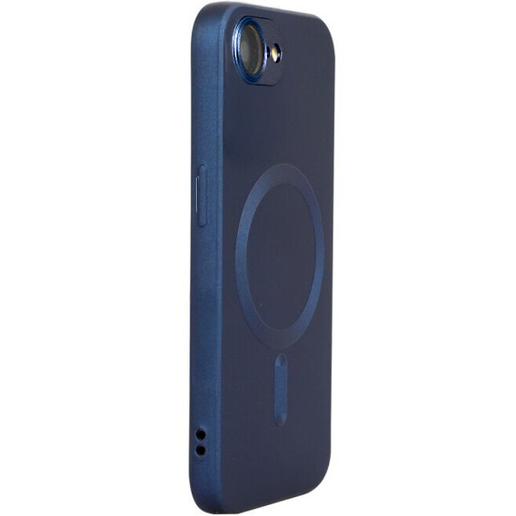 Pouzdro pro iPhone 16E, ColorMag, pro MagSafe, námořnicky modré + tvrzené sklo 9H
